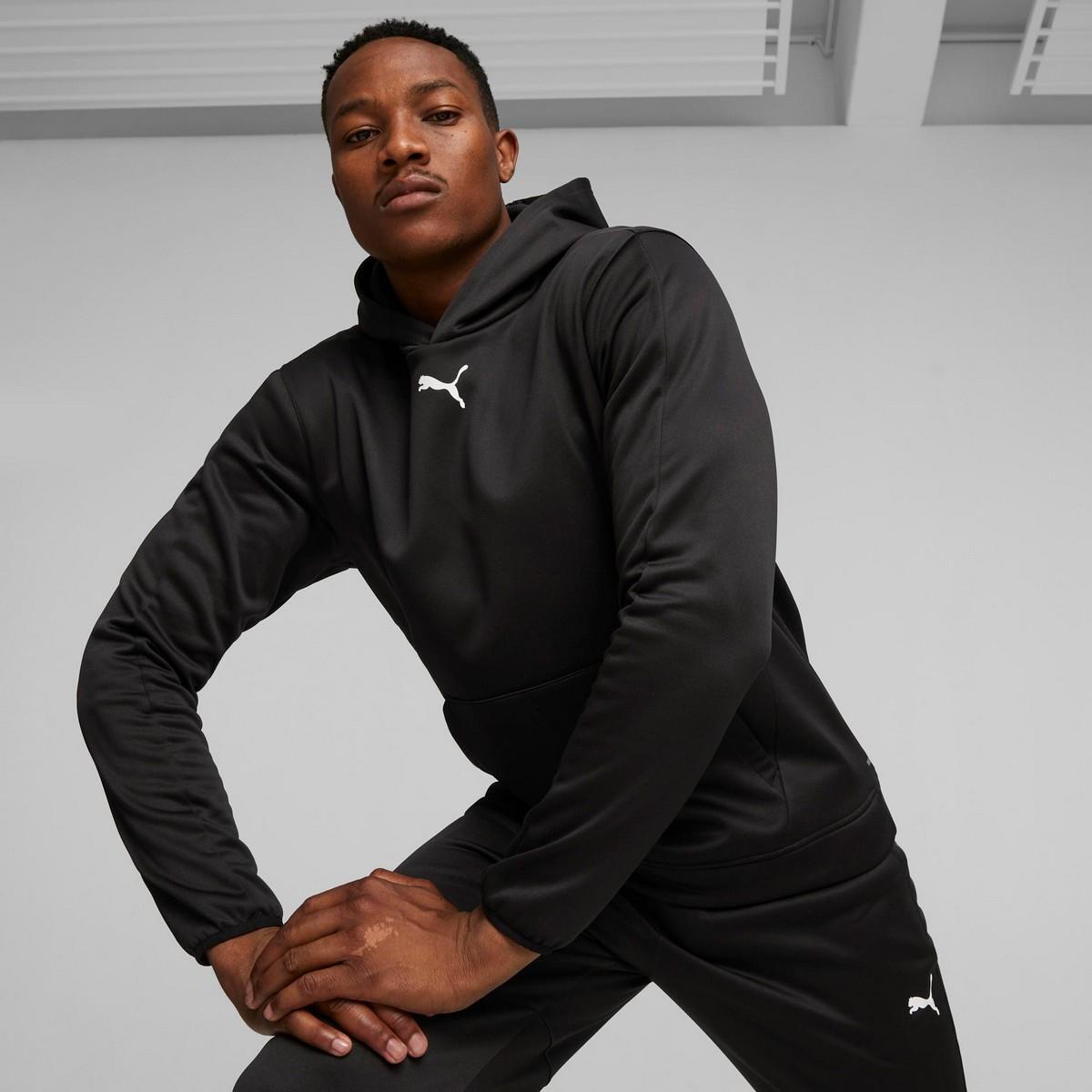 Puma Essential Pwrfleece Hoodie 524228_01 Siyah