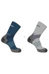 Salomon Çorap X Ultra Crew 2-Pack LC2083100 Multicolor 36-38