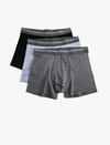 Koton Boxer 4WLM90011MK Gri Desenli