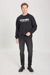 Wrangler Sweatshirt W212025001 Siyah