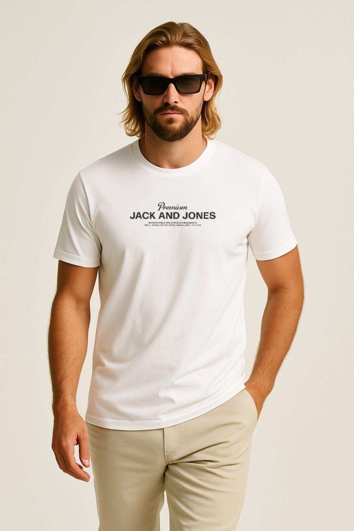 Jack&Jones Tişört 12282250 Beyaz