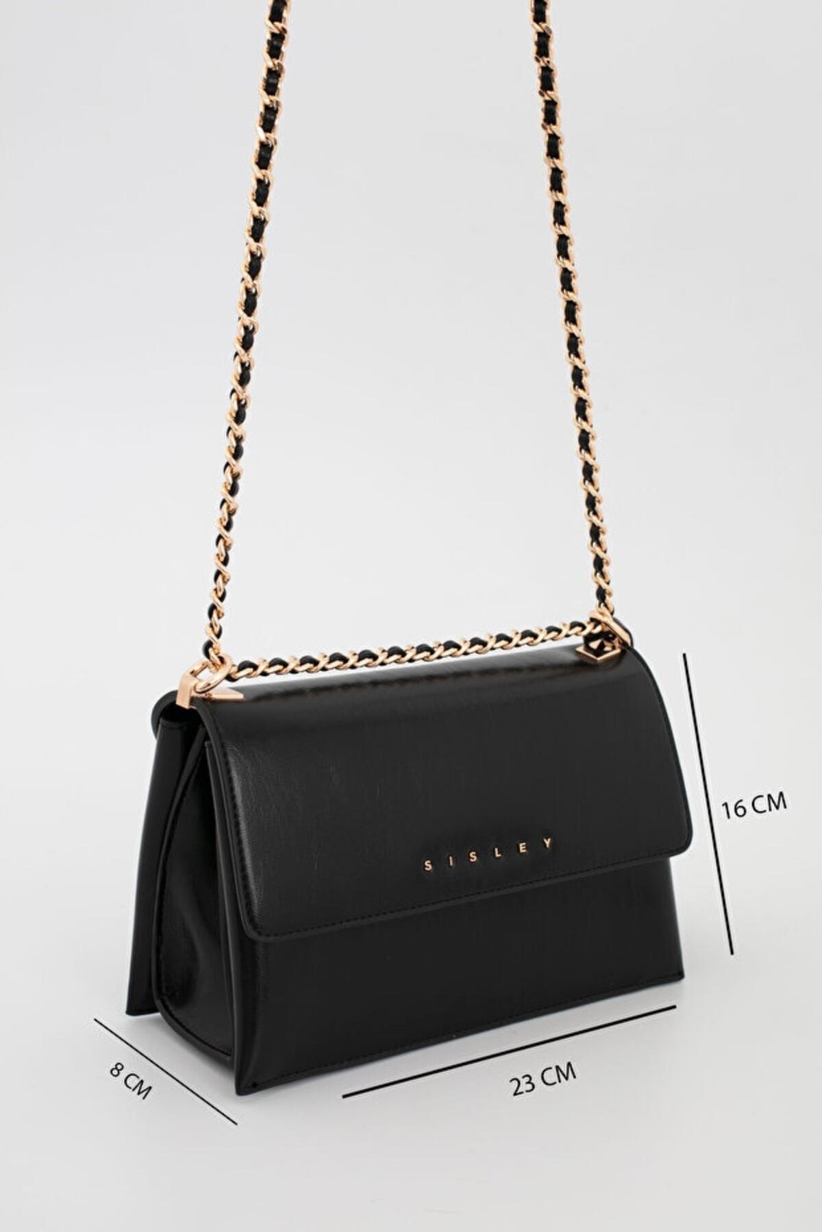 Sisley Kadın Kol Çantası SLY_271 Siyah