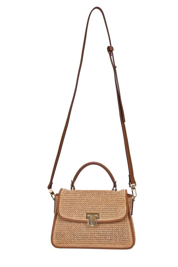 U.S. Polo Assn. Çapraz Çanta US24395 K.Bej