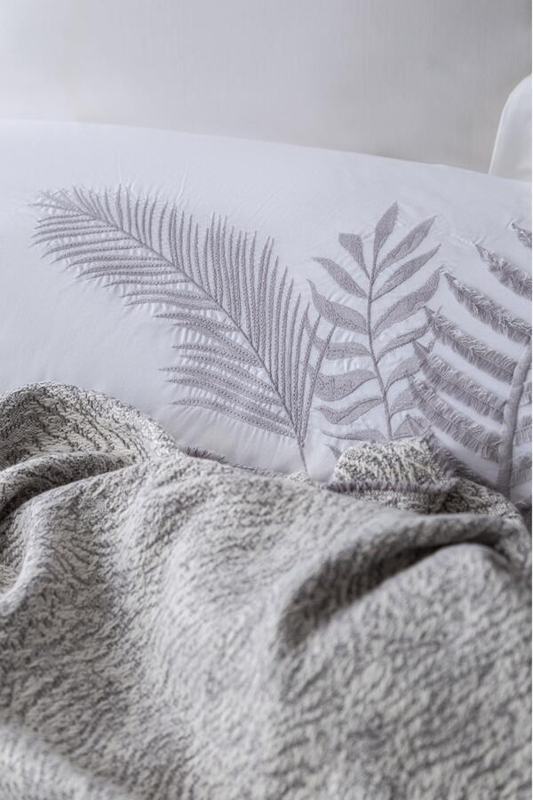 Apricitas Home Timeless Prime Set Çift Kişilik Foglıa Gray