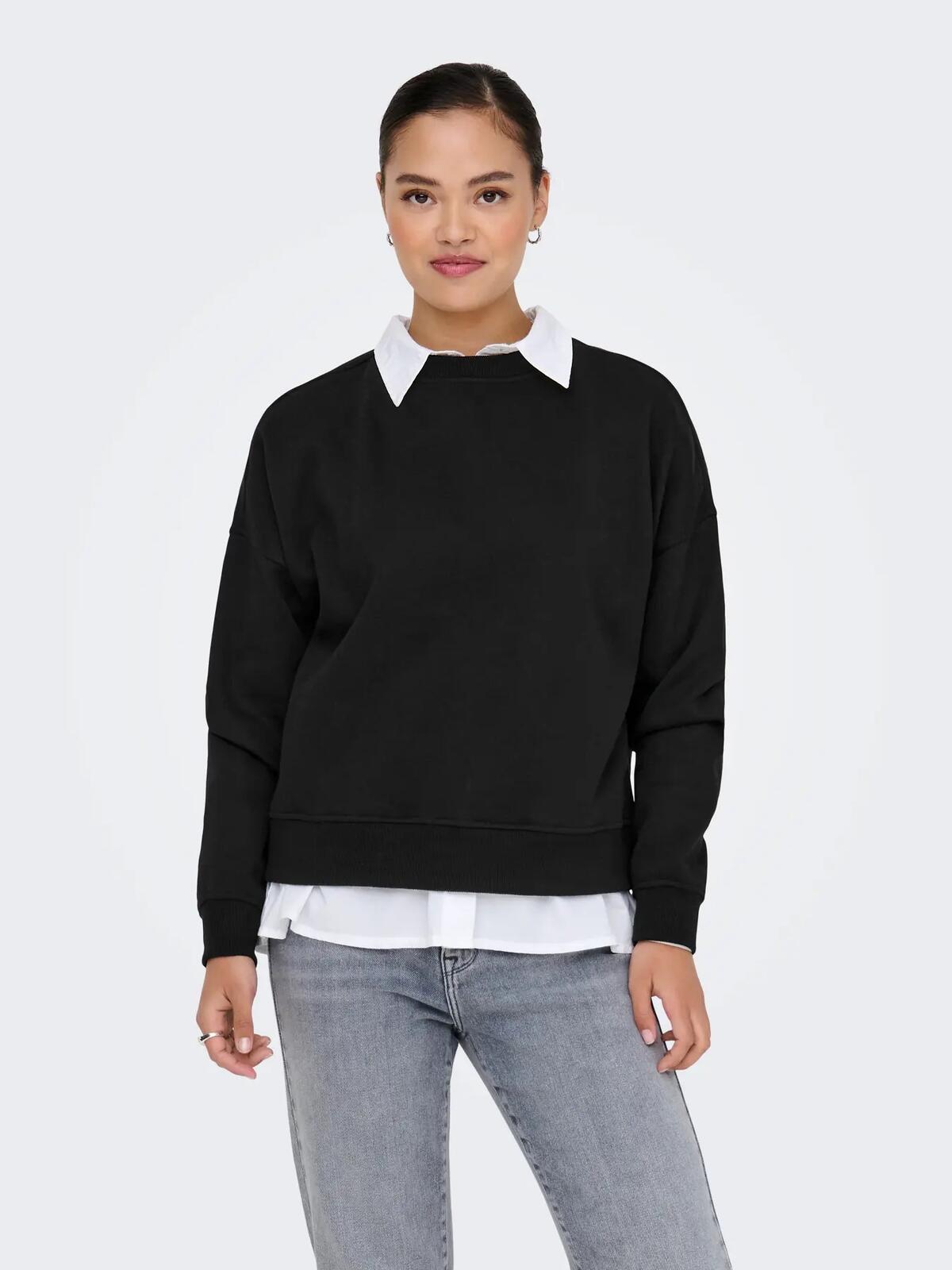 Only Sweatshirt 15346570 Siyah