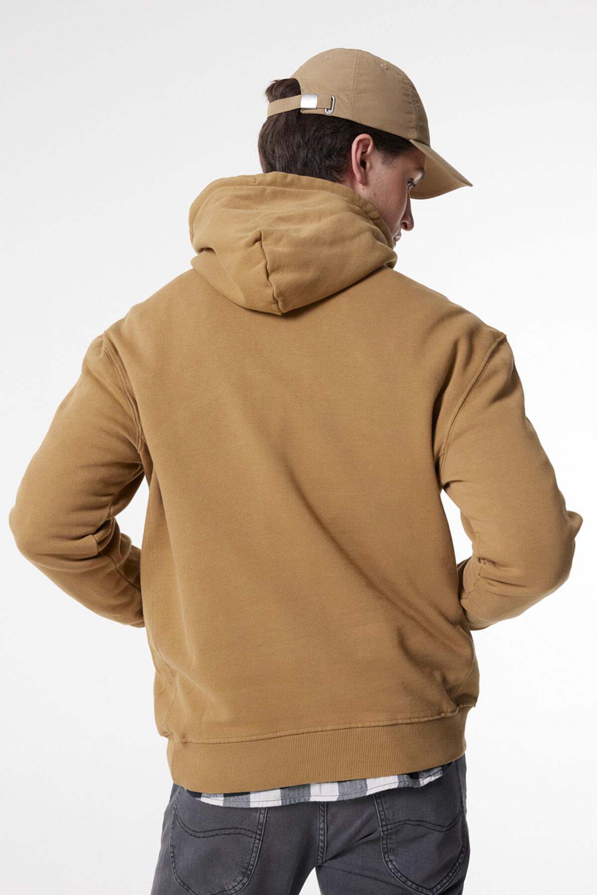 Lee Sweatshirt Kapüşonlu L80YRY85 Hardal