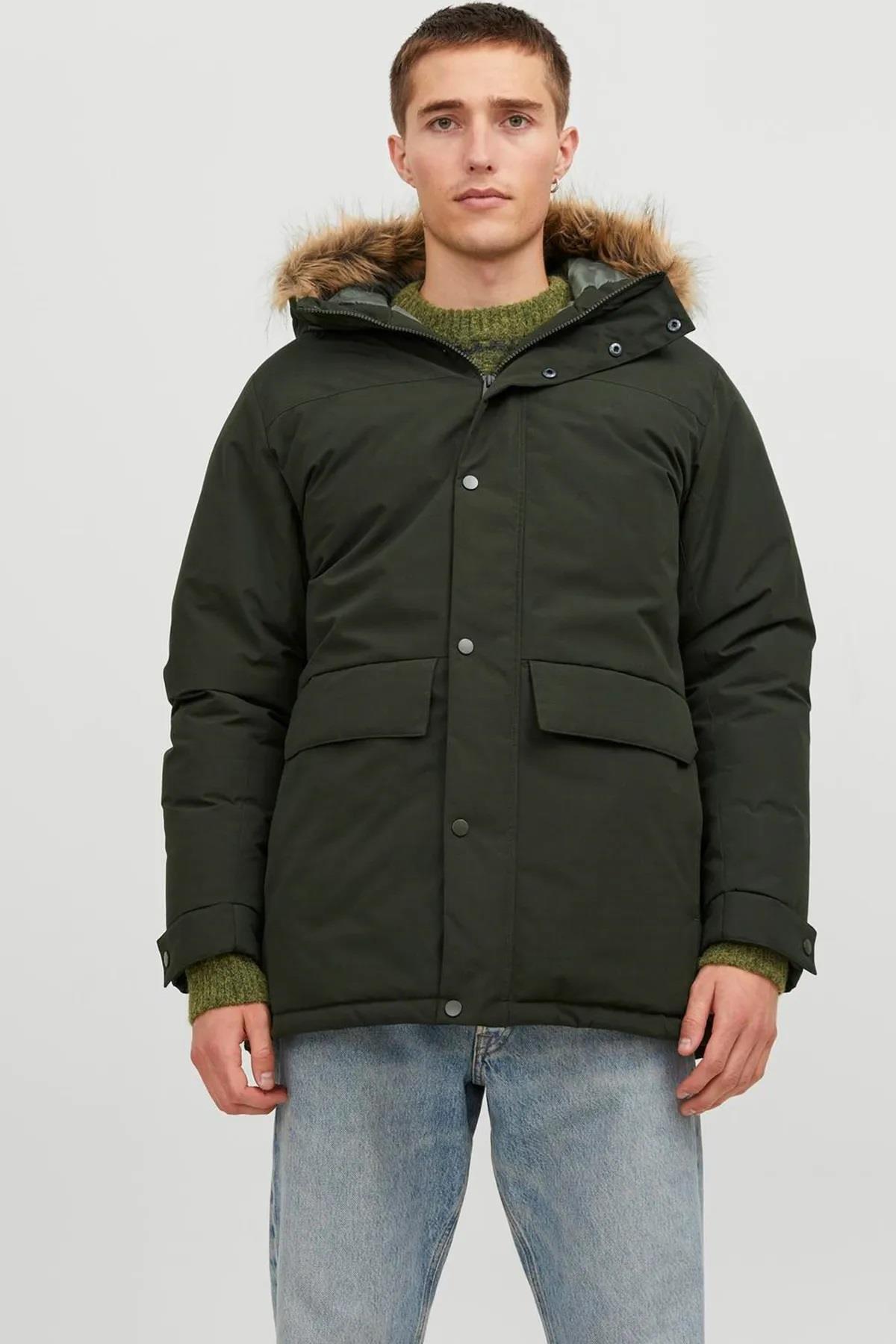 Jack&Jones Parka 12236096 Haki