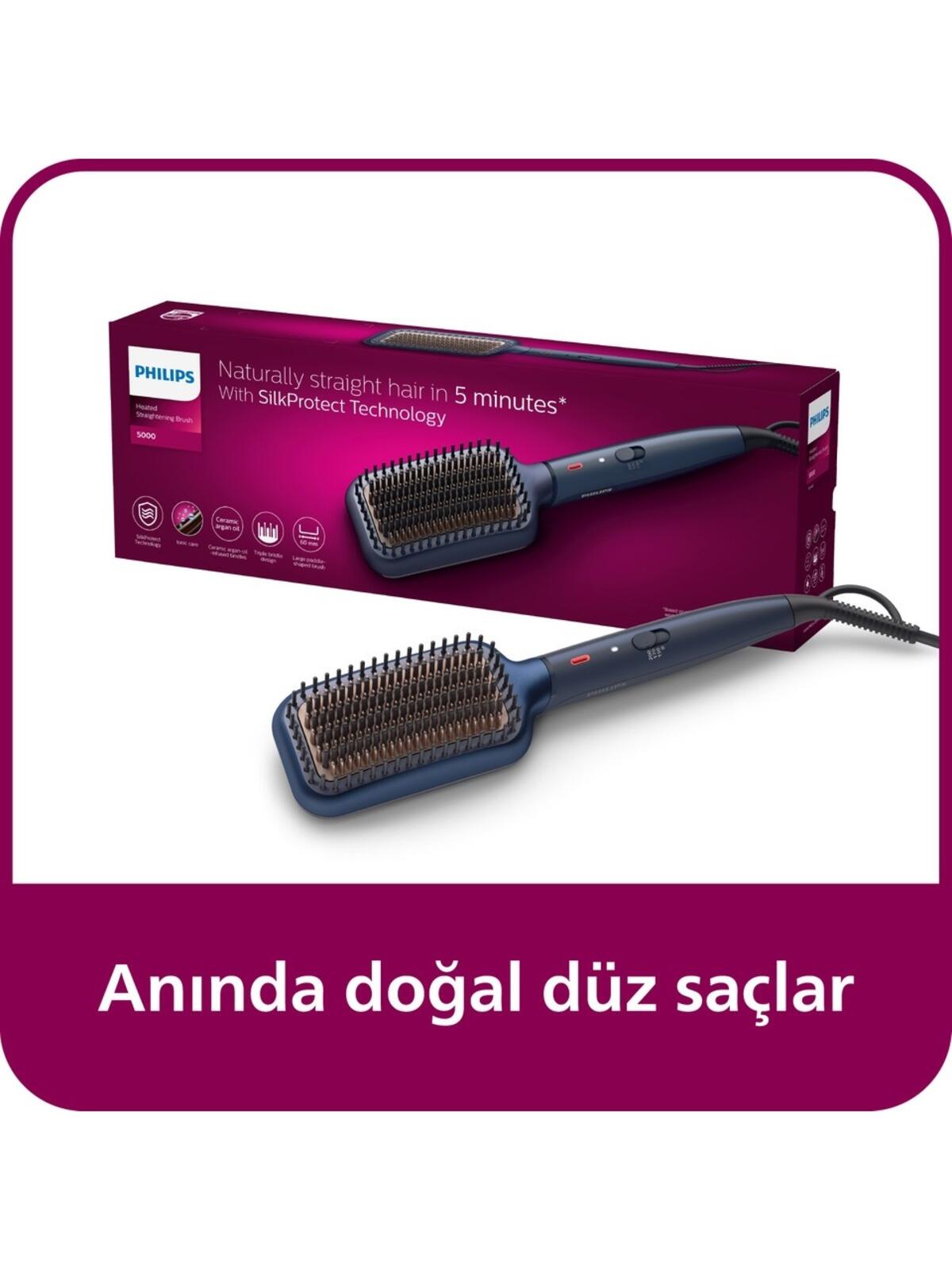 Philips Saç Düzleştirici Tarak Bhh885/00