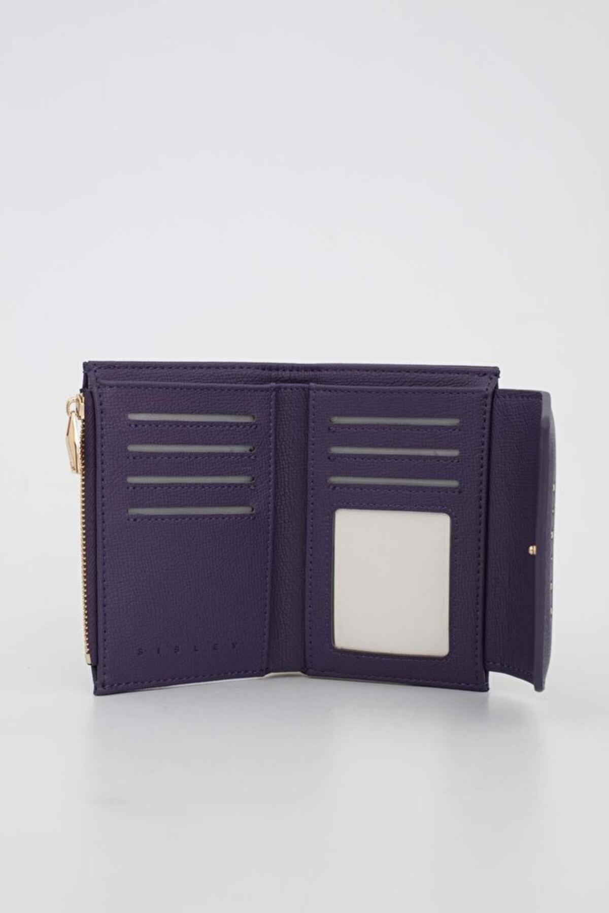 Sisley Kadın Cüzdan SLY_252 Mürdüm