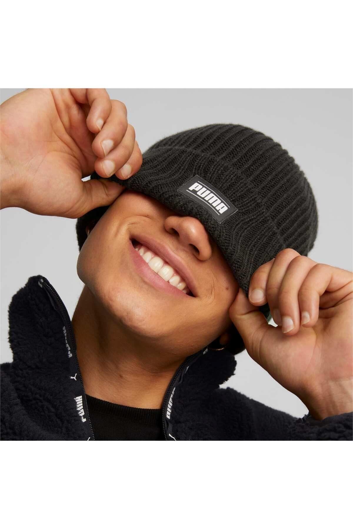 Puma Ribbed Classic Cuff Beanie 02403801 Siyah ADULT