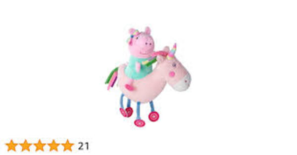 Simba Peppa Pig Plush Peppa With Unicorn SMB-109262544