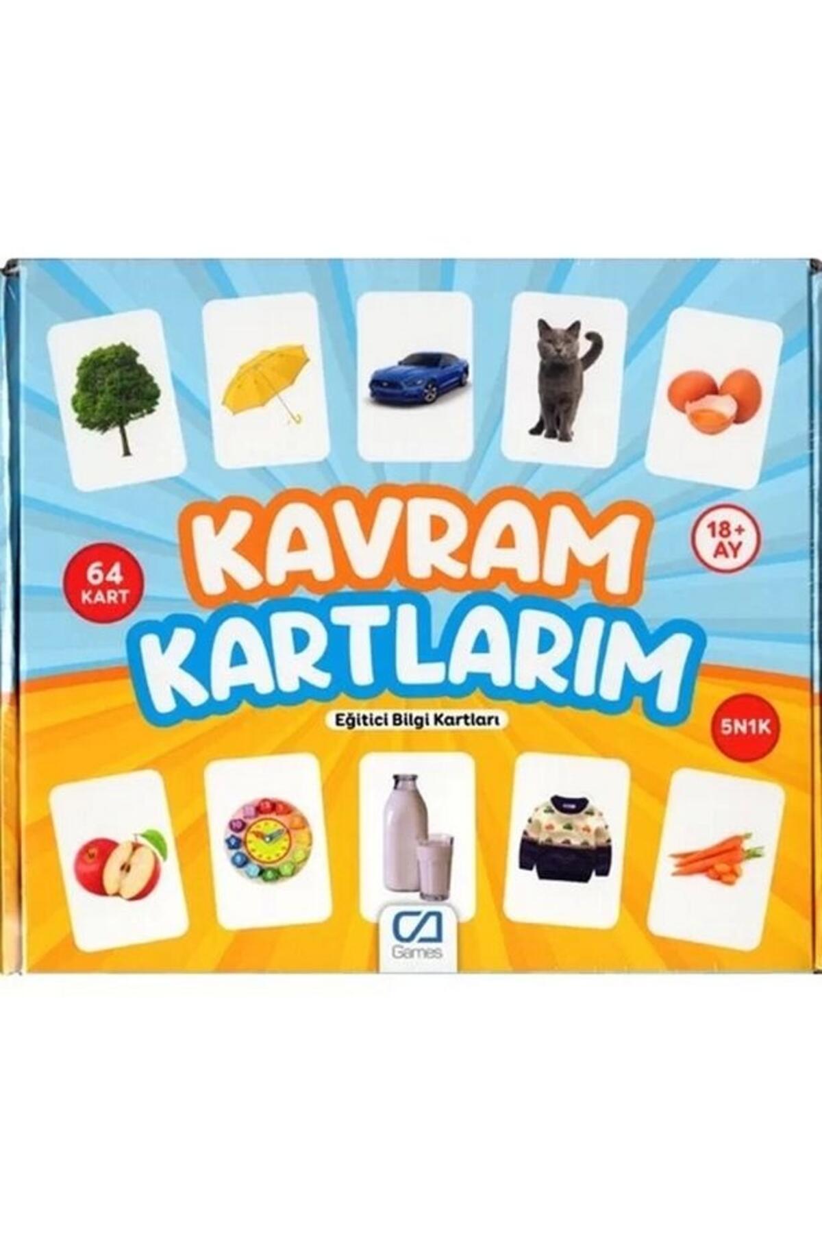 Ca Games Kavram Kartlarım CA-5175
