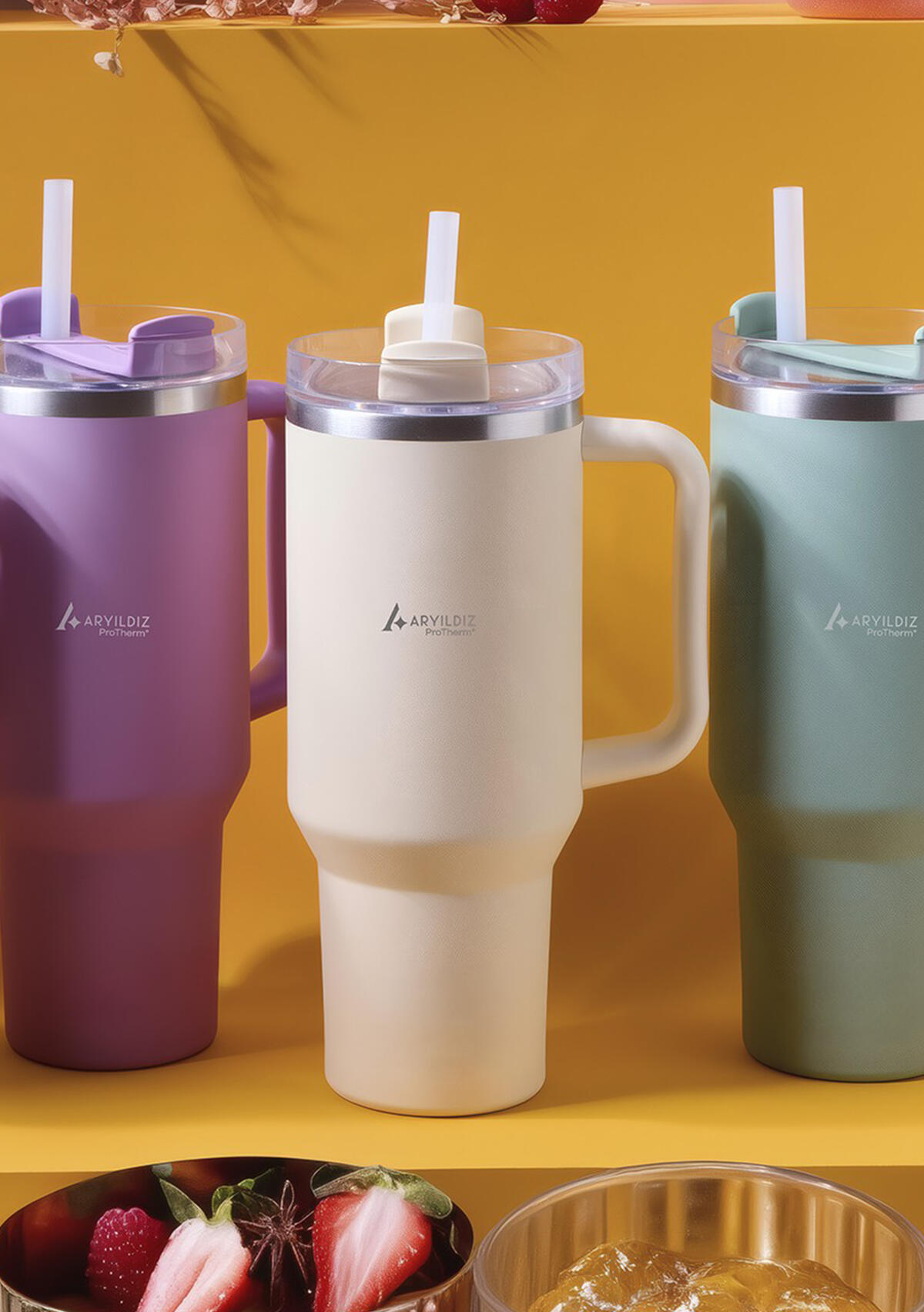 Aryıldız Termos Flow-Up Mug 900Ml 153AR274040 Pudra