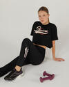 Skechers W Performance Coll. Ankle Legging S242195-001 Siyah