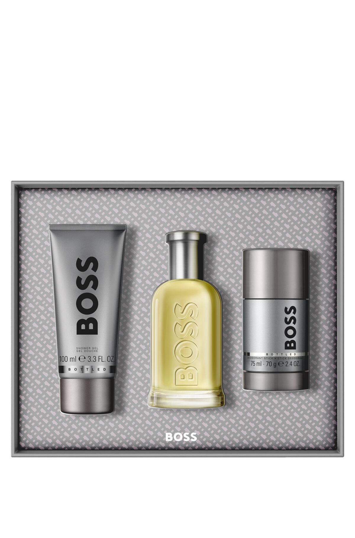 Hugo Boss Erkek Parfüm Seti No:6 Bottled 100Ml Edt+Sg100Ml+ Deostick