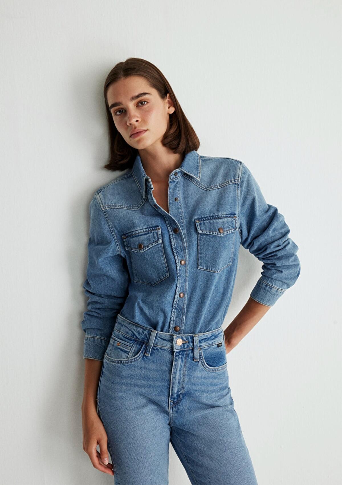 Mavi Gömlek M1210819-87754 Mavi