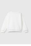Benetton Sweatshirt Kız Bebek 3J70G10F8 Beyaz