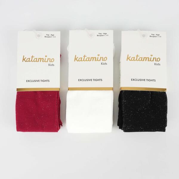 Katamino Külotlu Çorap Simli Kız Çocuk Koldana K62253 Asorti