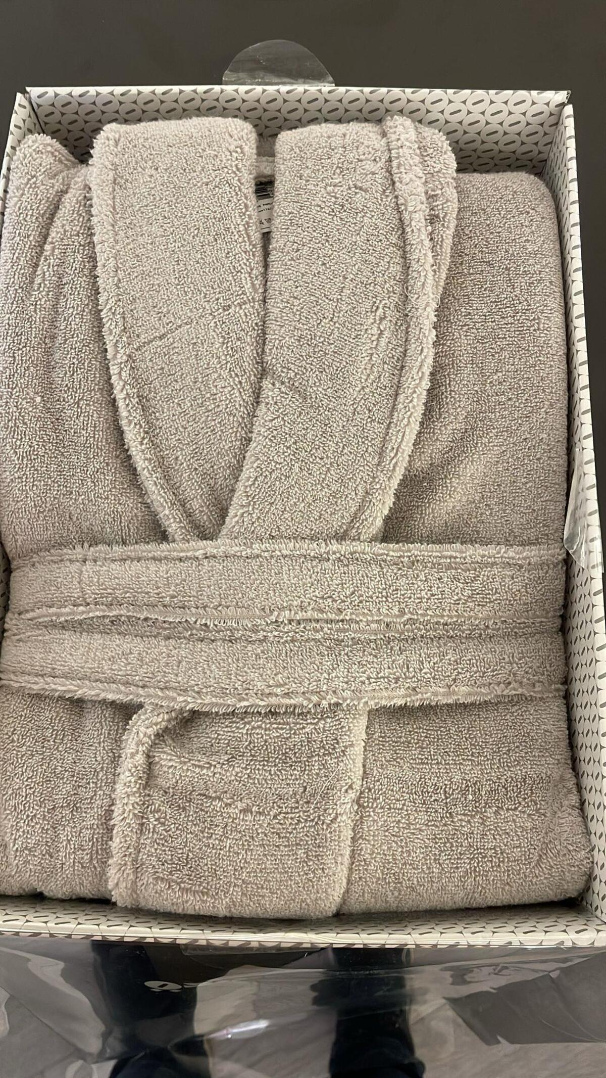 Özdilek Bornoz Şalyaka Woven Xl Gri