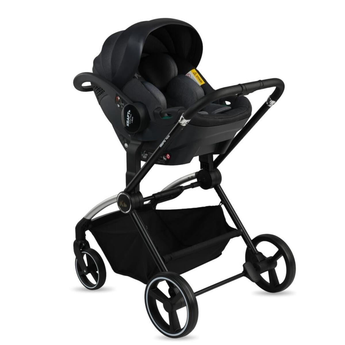 Kraft Travel Bebek Arabası Parle Siyah