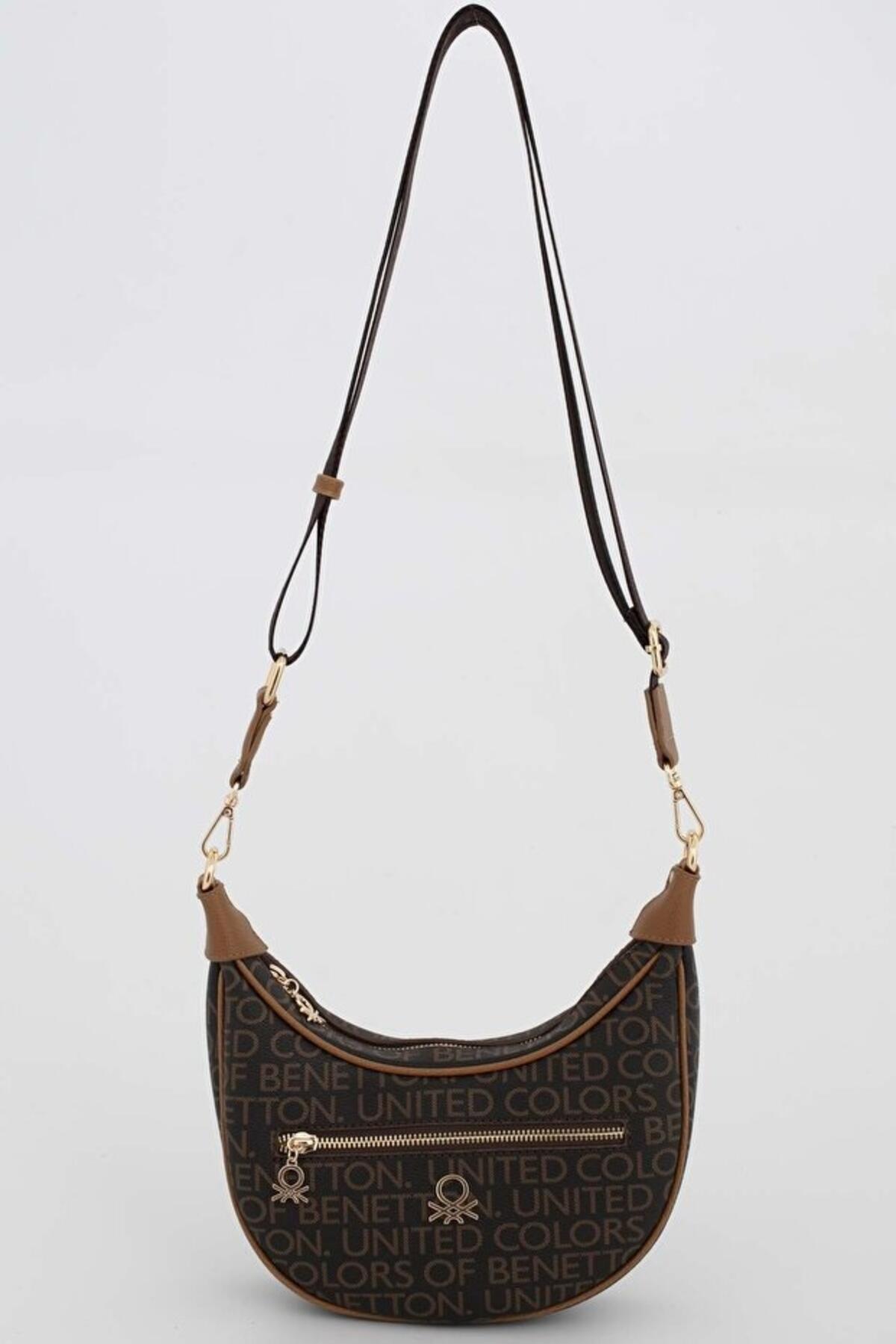 United Colors Of Benetton Kadın Kol Çantası BNT_1685 Kahve-Taba