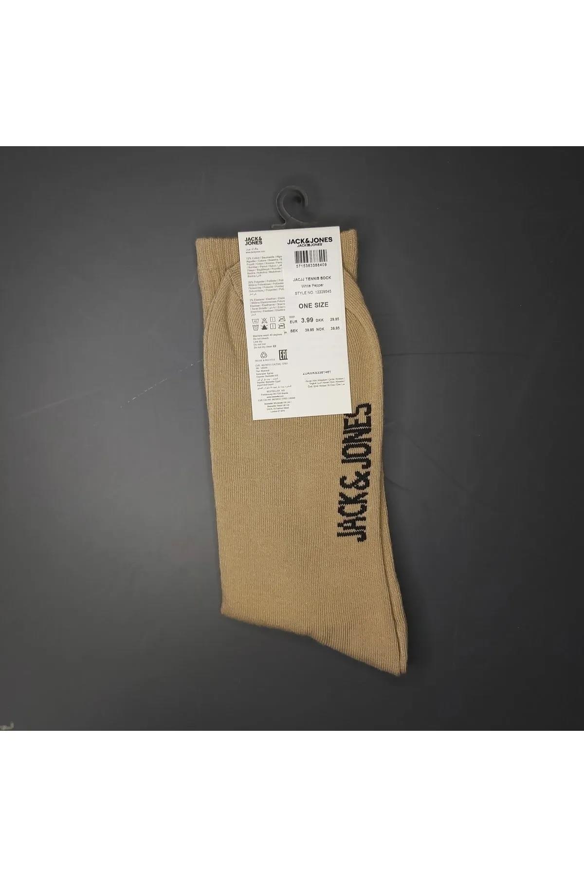 Jack&Jones Çorap 12229545 Bej One Size