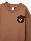 Koton Sweatshirt Erkek Bebek 6WMB10006TK Kahverengi
