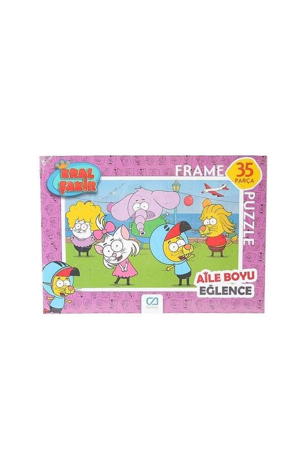 Ca Games Frame Puzzle 35 Parça Kral Şakir CAFRM5049-5050