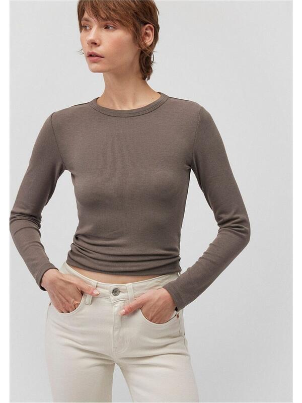 Mavi Tişört M1612817-83866 Kahve