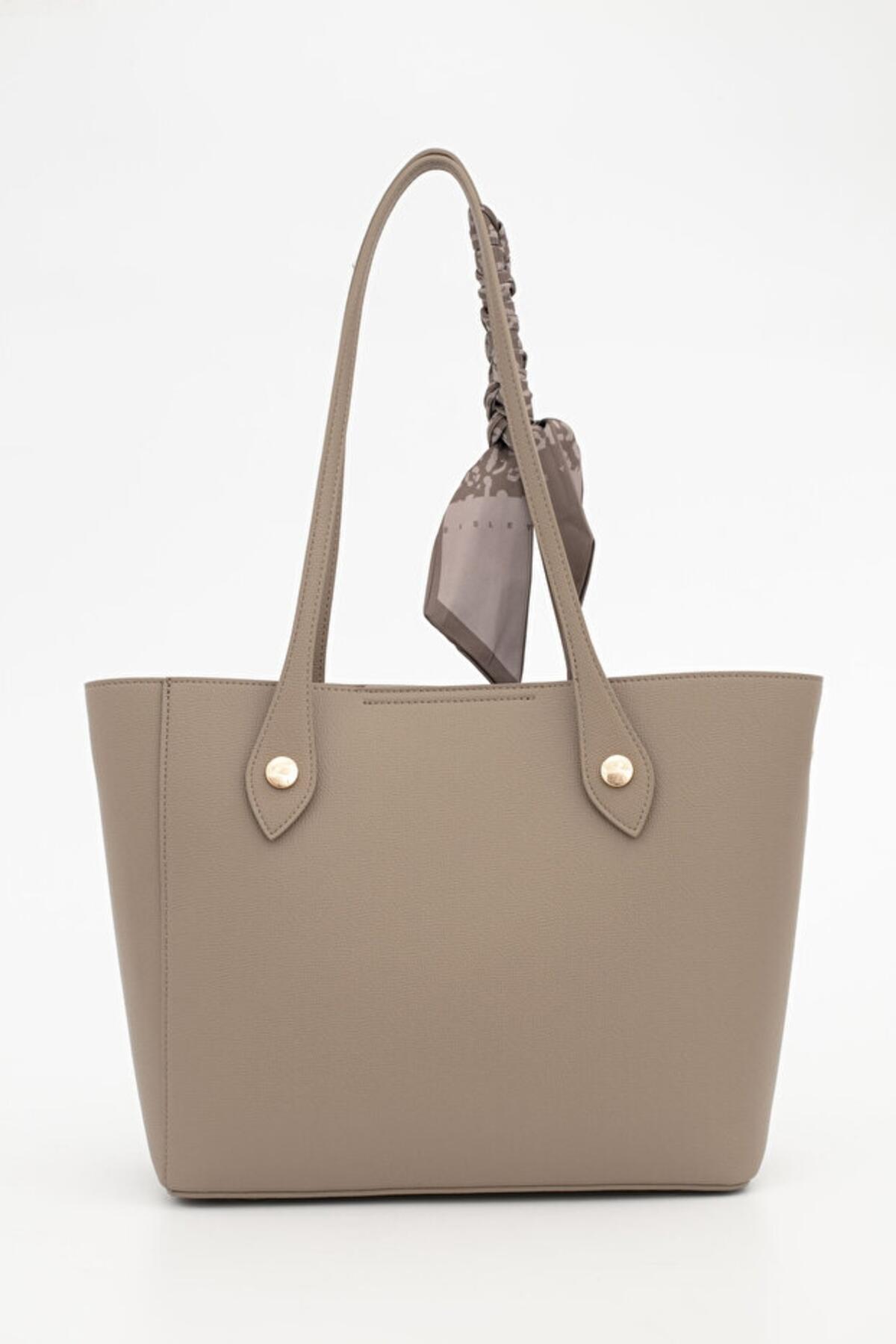 Sisley Kadın Kol Çantası SLY_284 Taş - Haki