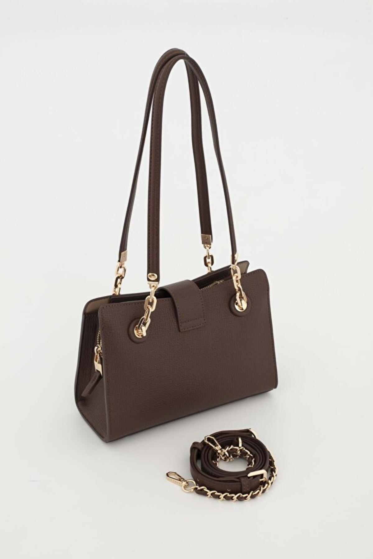 Sisley Kadın Kol Çantası SLY_269 Kahve