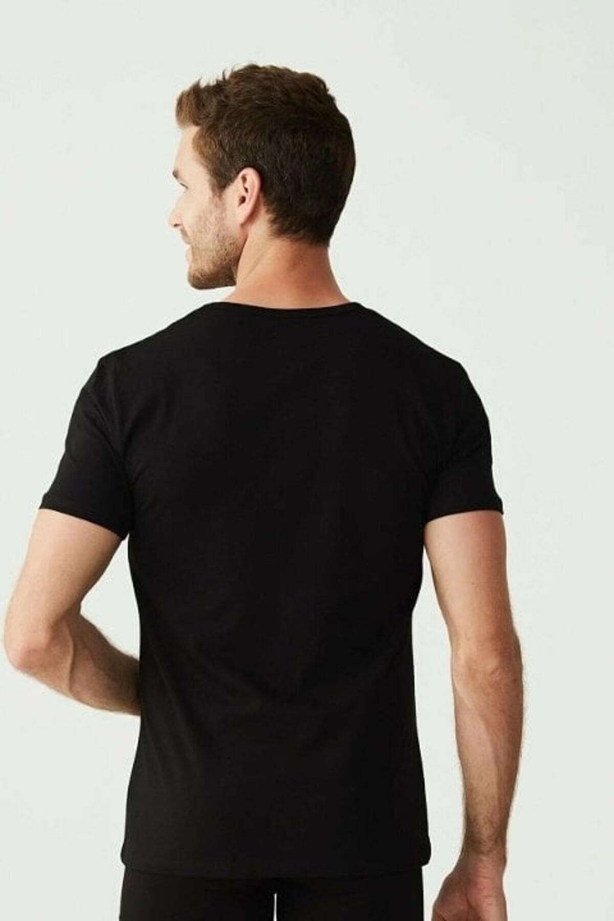 U.S Polo Assn. Erkek Tişört 2Li 80199 Siyah