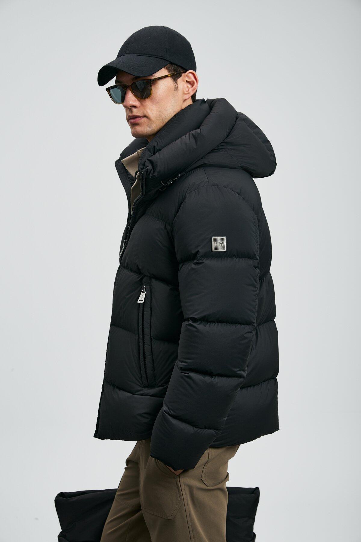 Lufıan Erkek Mont Tommy 112120250 Siyah