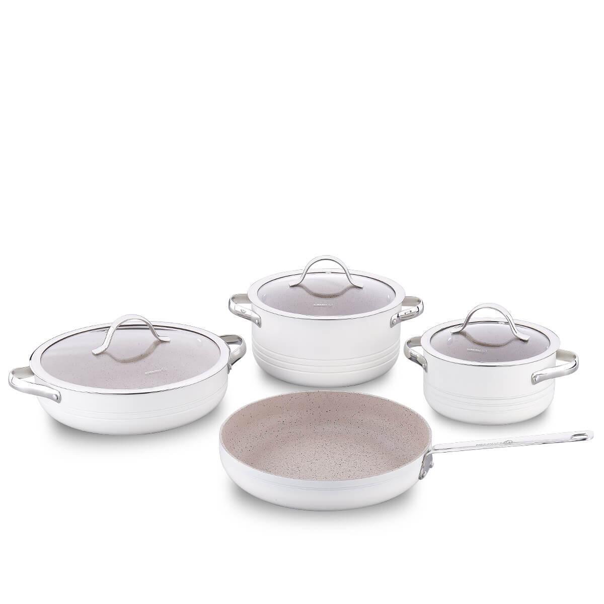 Korkmaz T.S 7P Linea A2619-02 Vanilya