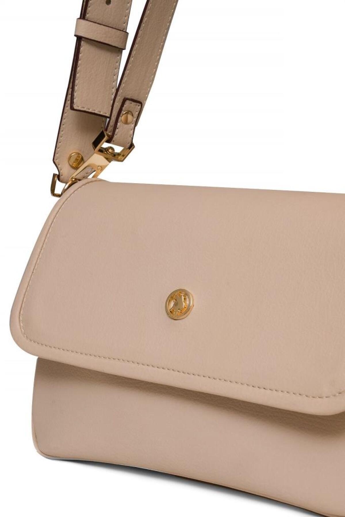 U.S. Polo Assn. Postacı Omuz Çanta US25126 Bej