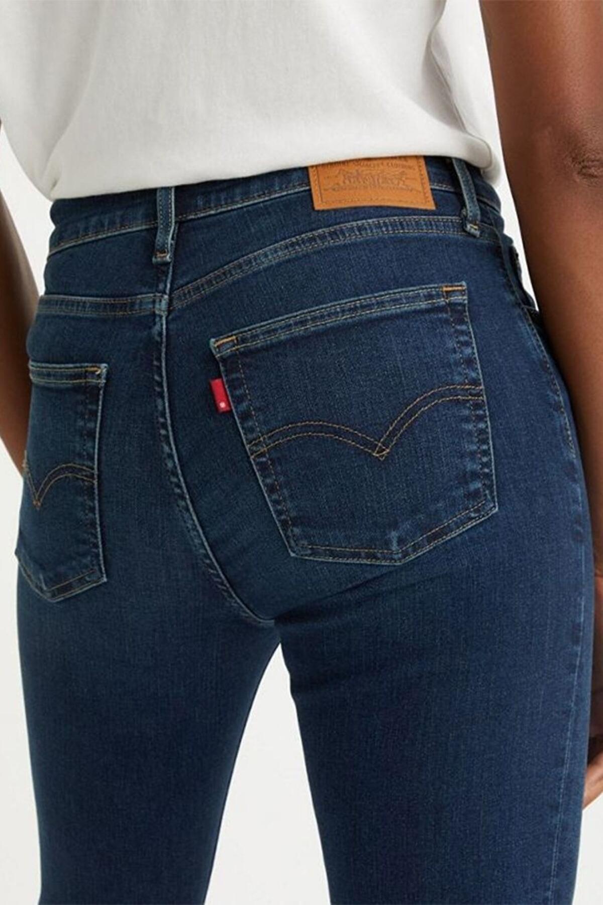 Levis Pantolon 724 High Rise 18883-0208 Lacivert