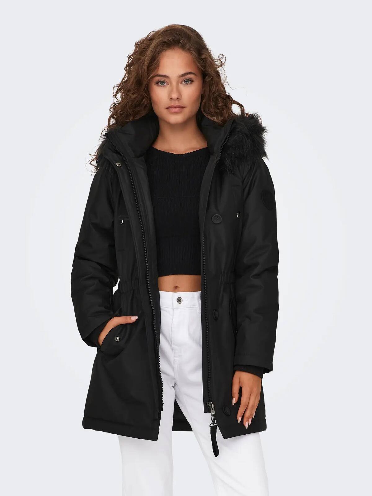 Only Parka 15304625 Siyah