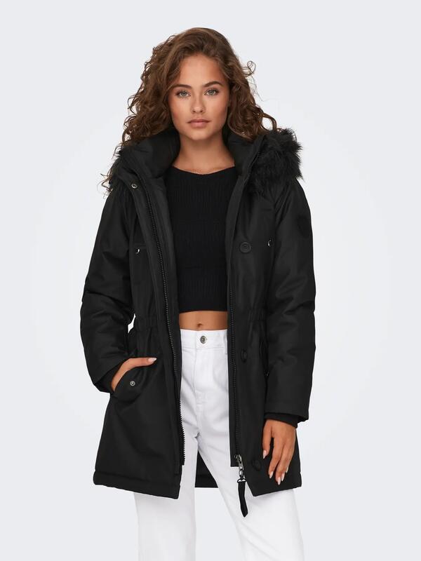 Only Parka 15304625 Siyah