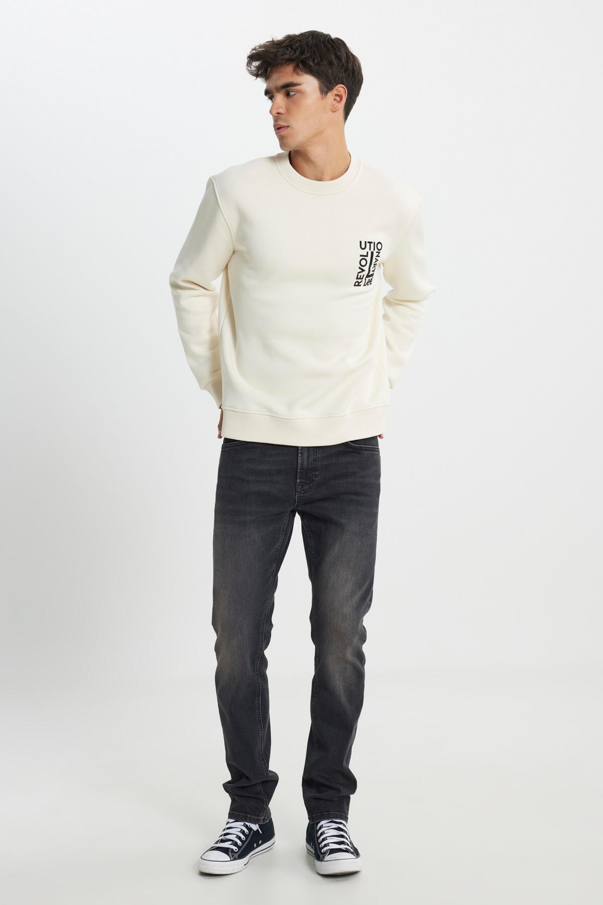 Lee Sweatshirt L242166104 Ekru