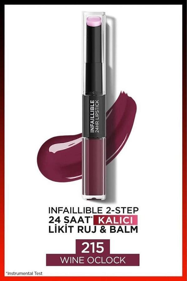 Loreal Paris Ruj İnfaillible 24H No:215