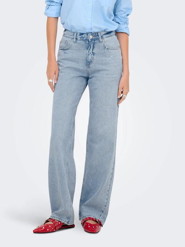 Only Pantolon 15337154 Açık Mavi