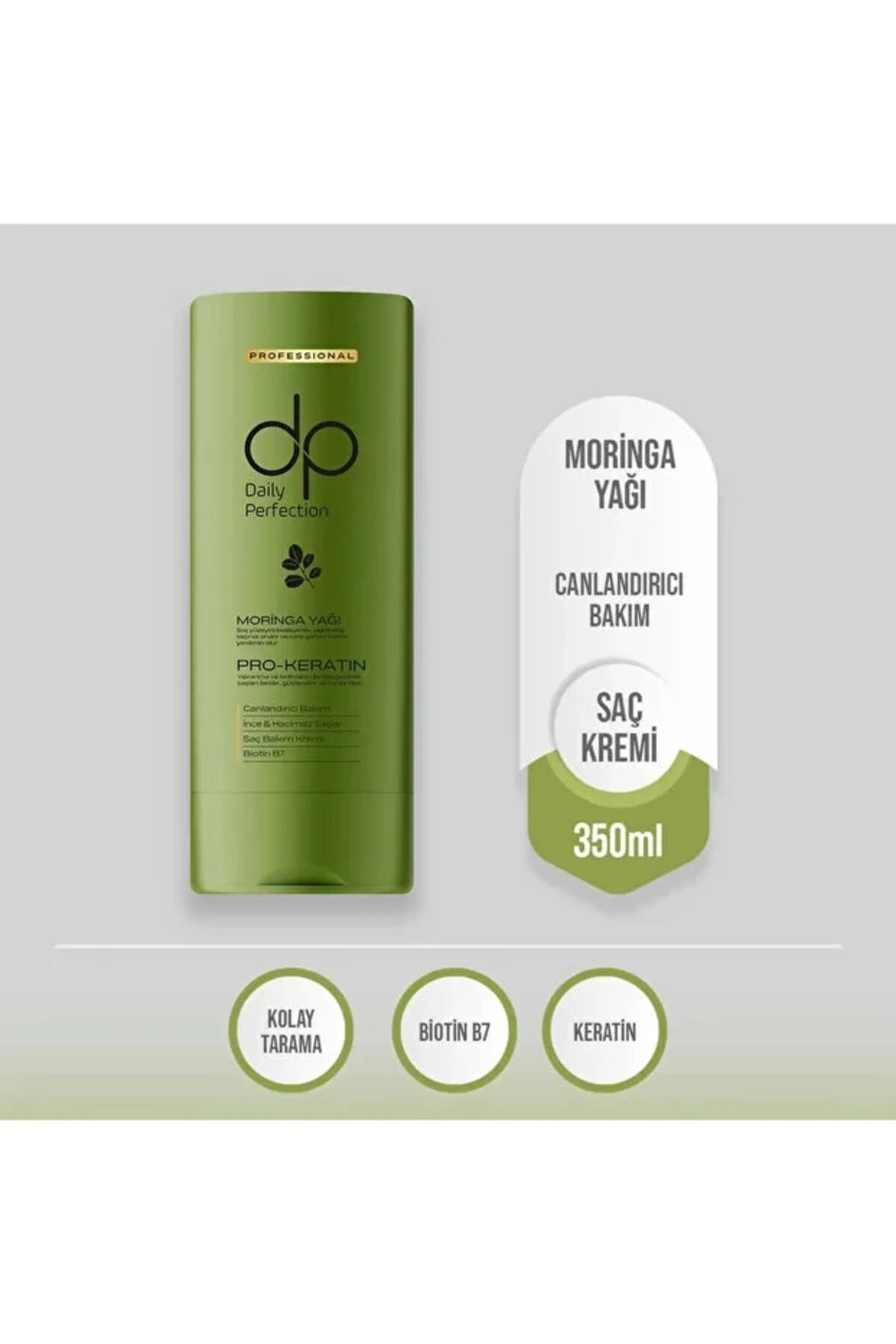 Dp Saç Kremi Moringa Yağı 350Ml