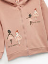 Koton Sweatshirt Kız Bebek 6WMG10007AK Pembe Koton Sweatshirt Kız Bebek 6WMG10007AK Pembe