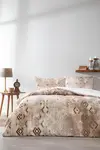 Özdilek Nevresim Takımı Çift Kişilik Saten Soft Life Castanho Kahve