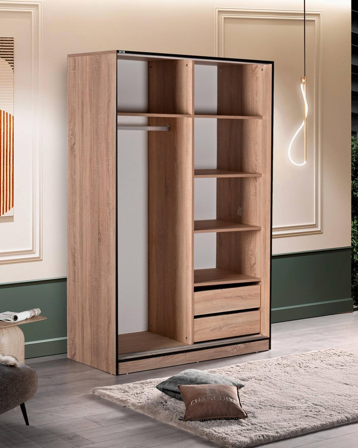 Chancolye Elbise Dolabı Sürgülü Nova 120 Cm