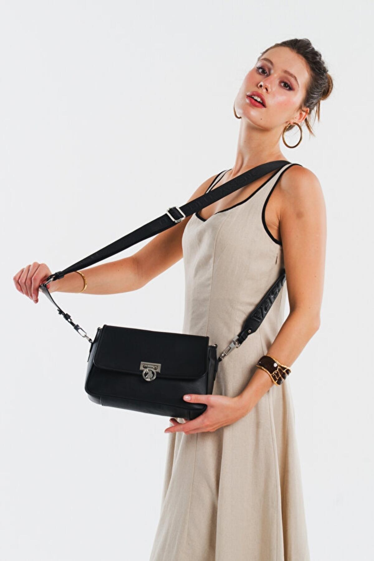 U.S. Polo Assn. Postacı Çanta US25603 Siyah