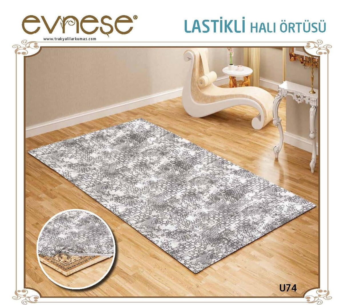 Evneşe Halı Örtüsü 4M2 U74