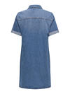 Only Kadın Denim Elbise 15353176 Koyu Mavi