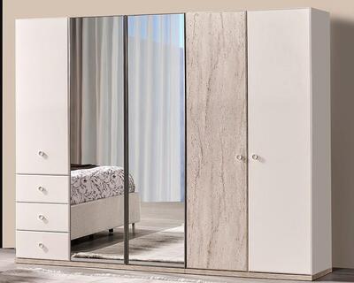Classev 3 Kapılı Elbise Dolabı Pamukkale