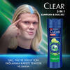 Clear Men Şampuan&Duş Jeli 3 in 1 Yağlanma Karşıtı 350Ml
